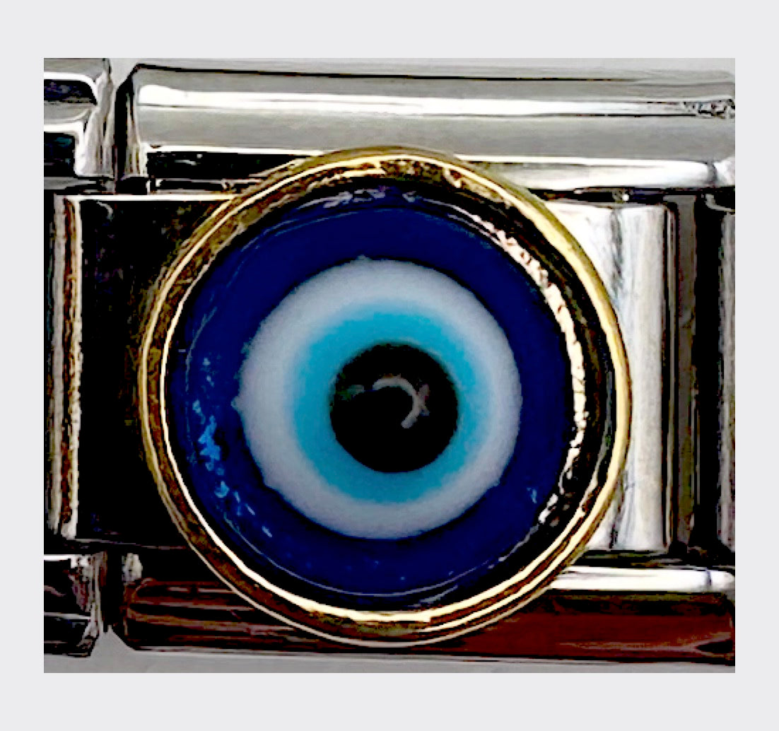 Evil Eye Italian charm link