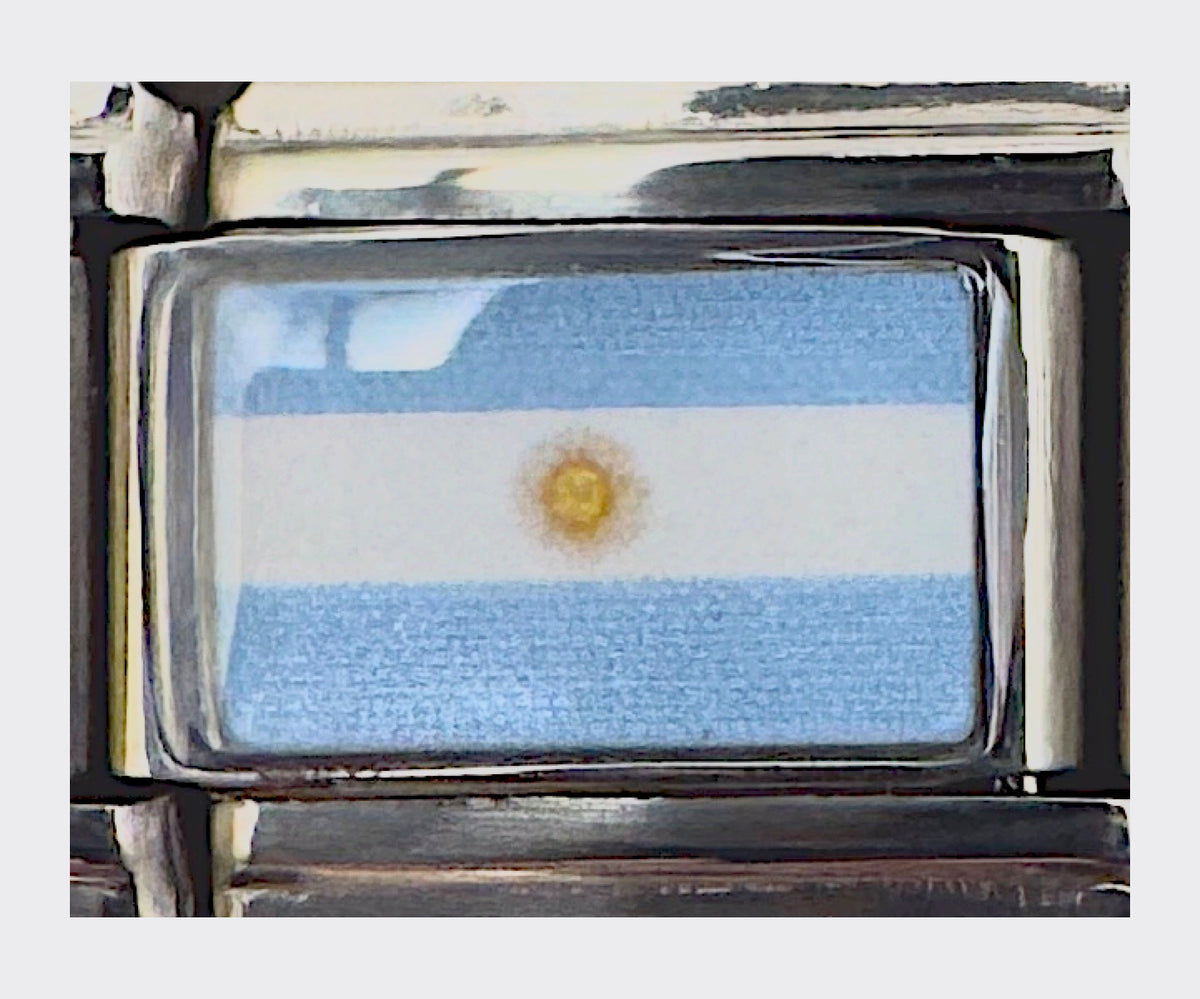 Argentina flag Italian charm
