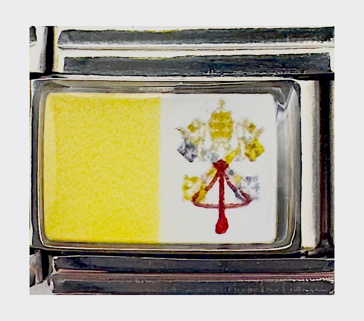Vatican City flag Italian charm