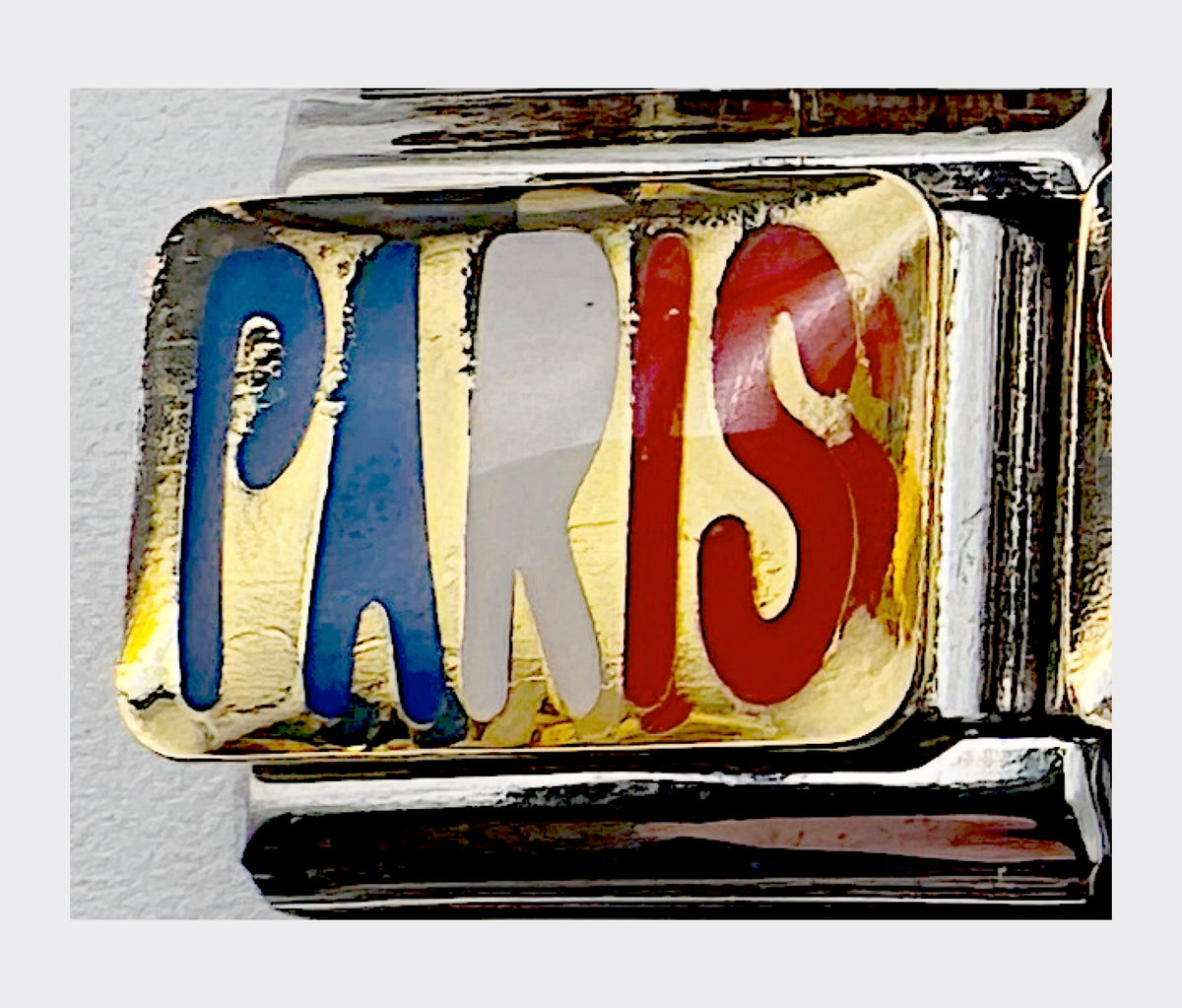 Paris Italian charm link