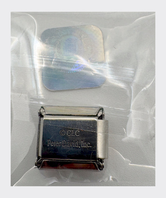 CLC / Peter David, Inc. backstamp with Collegiate Licensed Product hologram seal