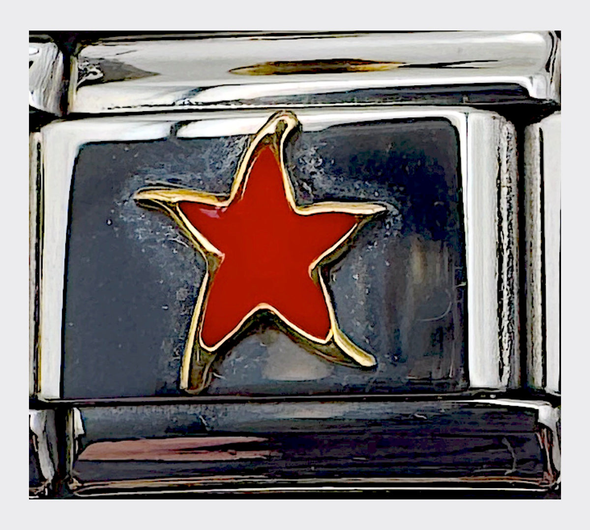Star Italian Charm (Red)