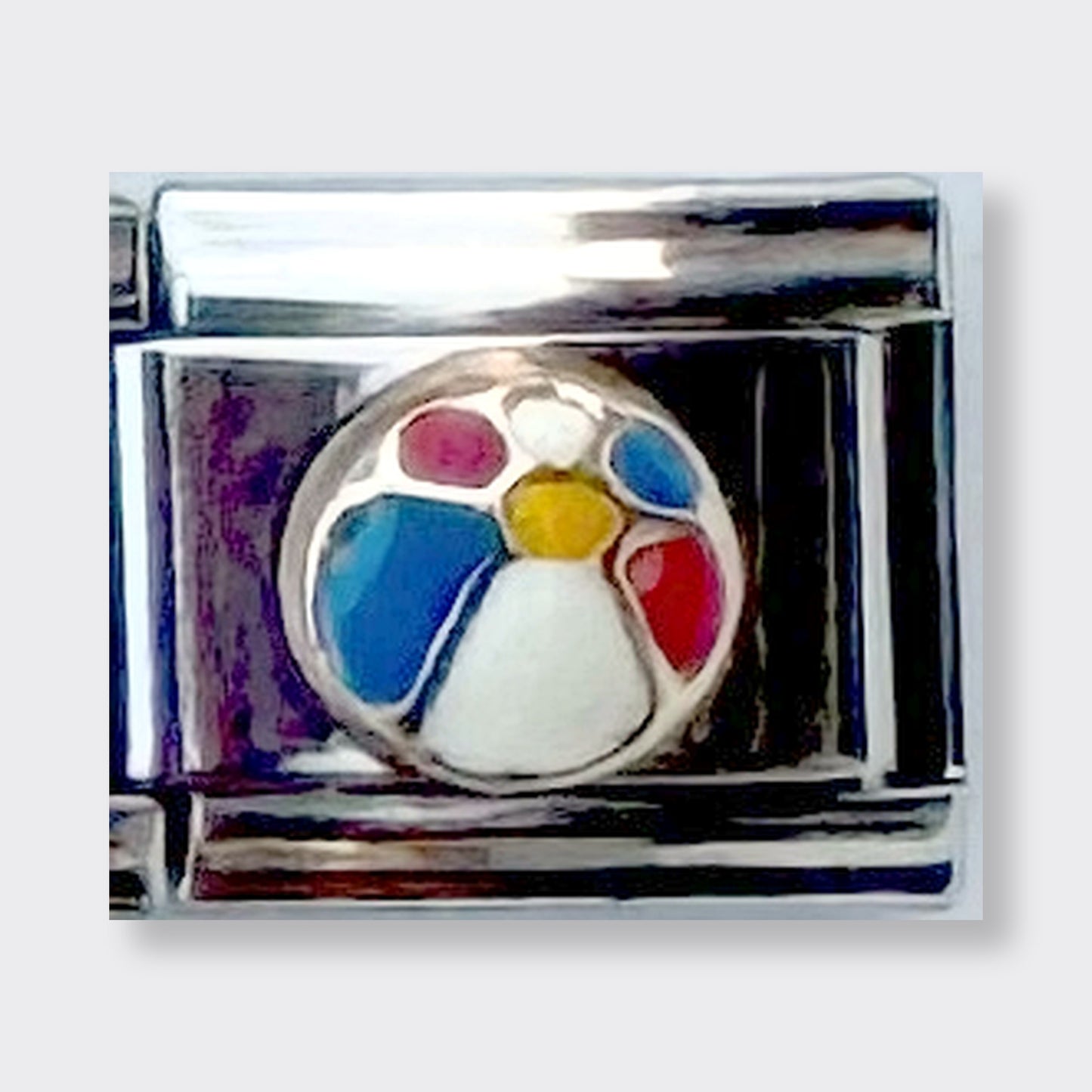 Beach Ball Italian charm link