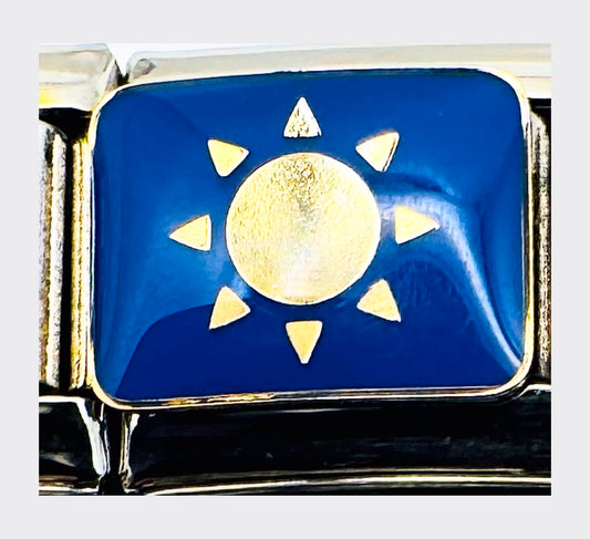 Blue Sun Italian Charm