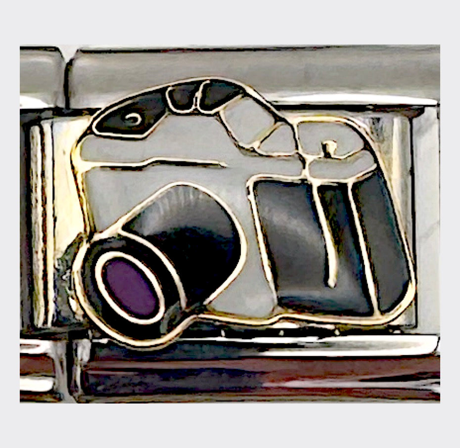 Camera Italian charm link