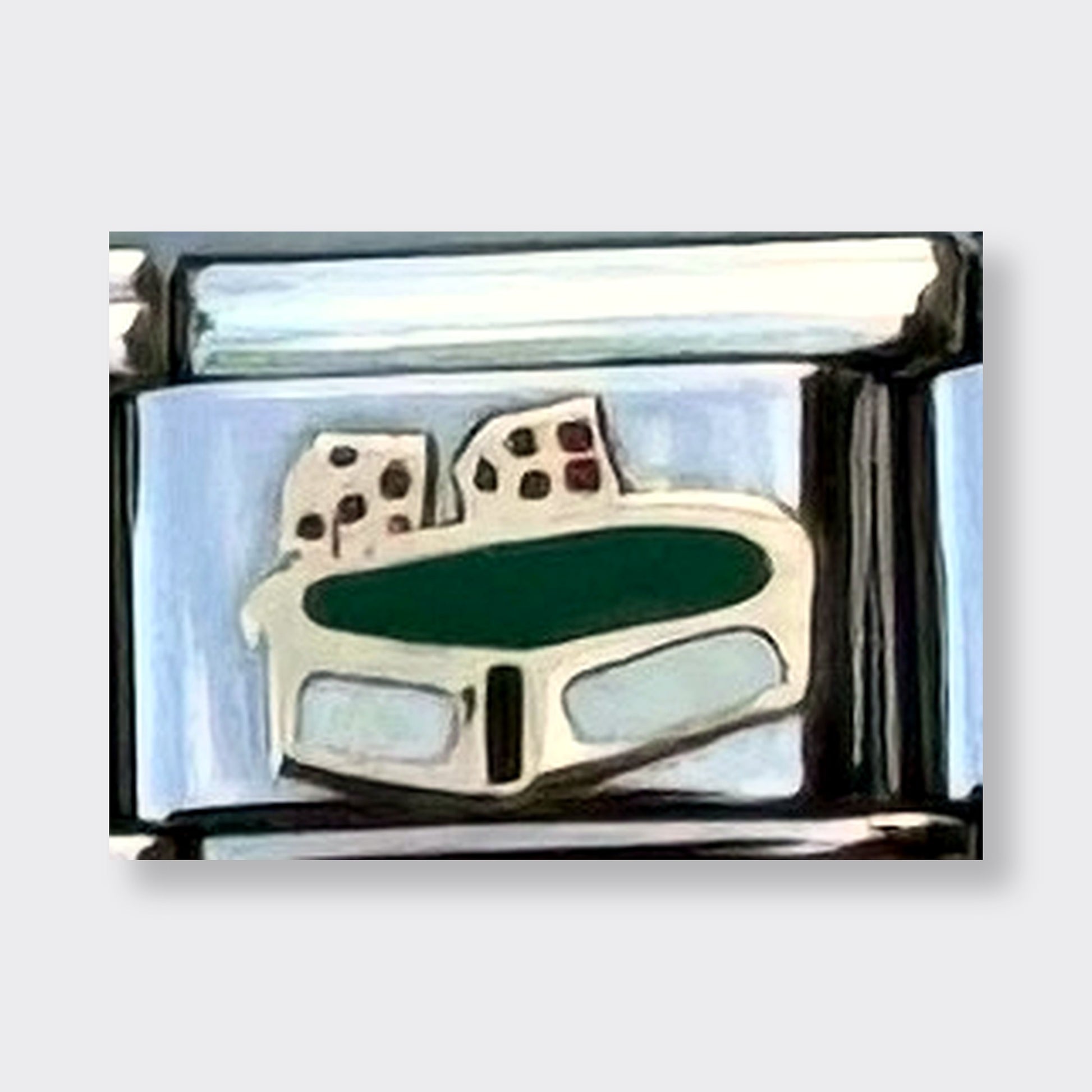 Craps Table Italian charm link