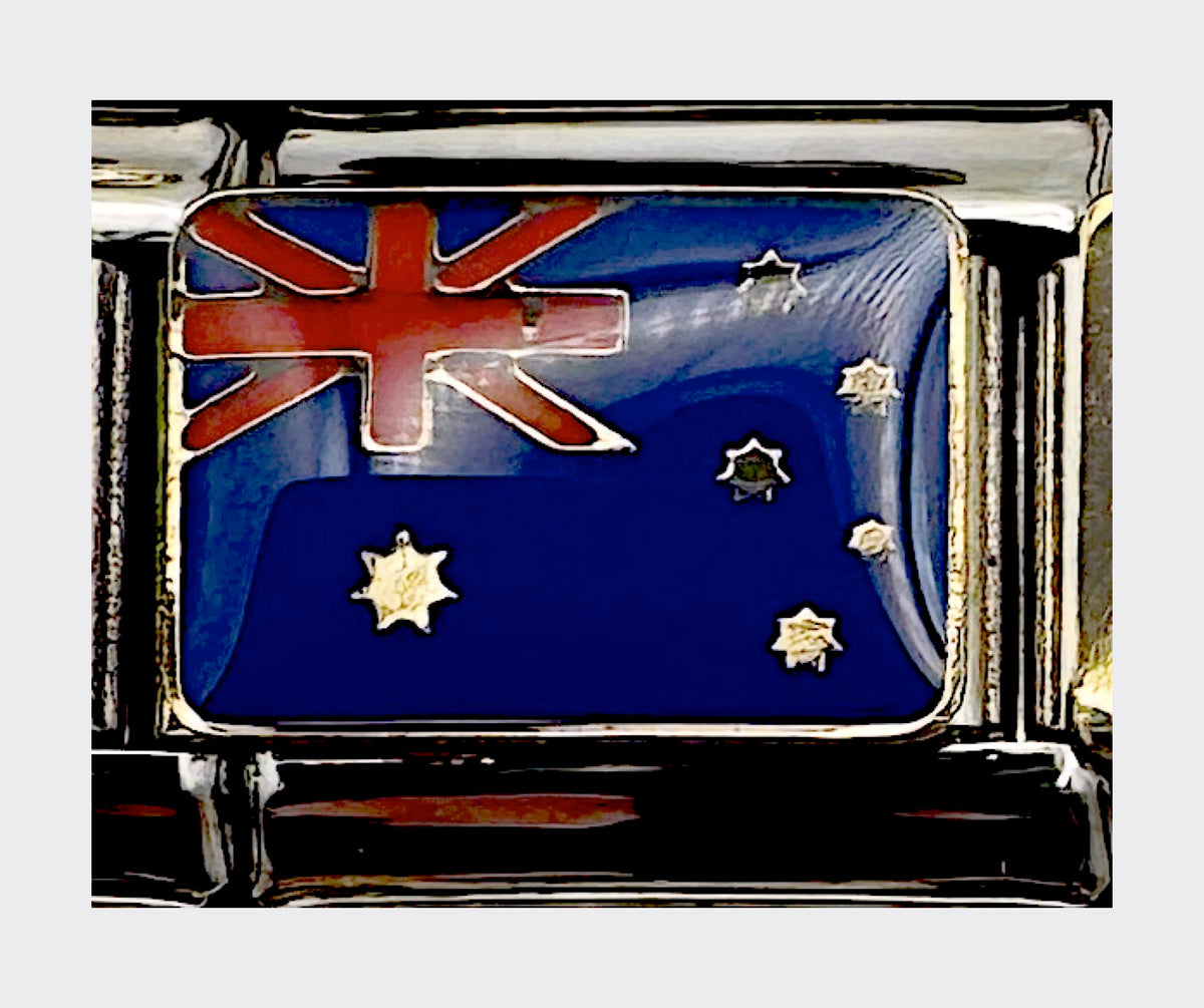 Australia flag Italian charm (Design 3)