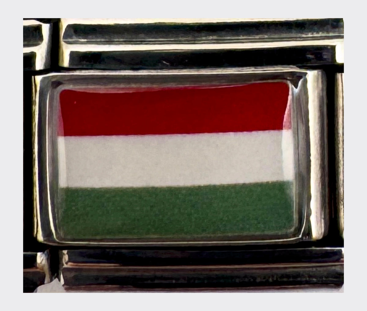 Hungary flag Italian charm