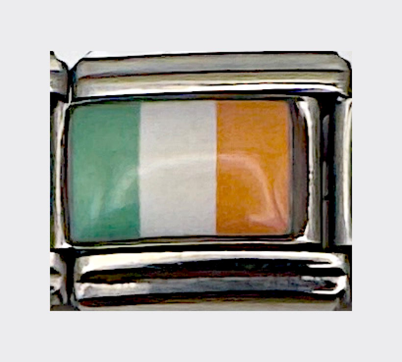 Ireland flag Italian charm