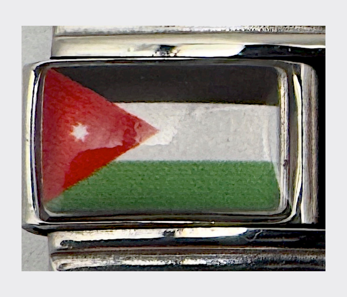 Jordan flag Italian charm