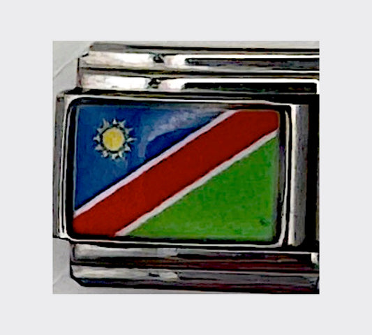 Namibia flag Italian charm