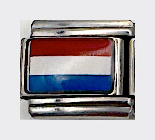 Netherlands flag Italian charm