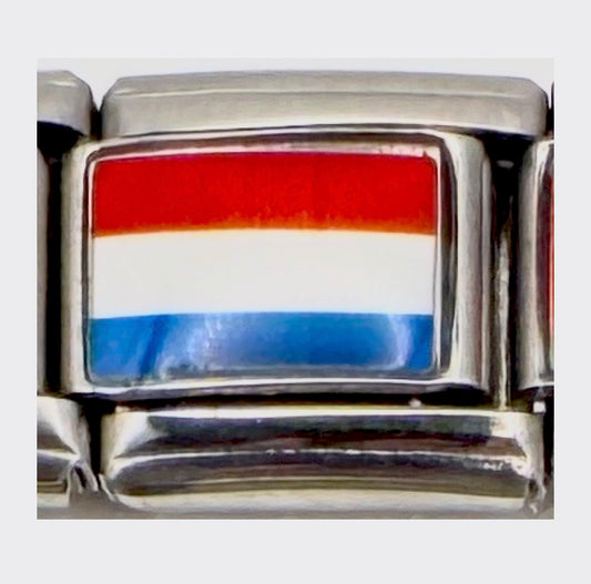 Netherlands flag Italian charm
