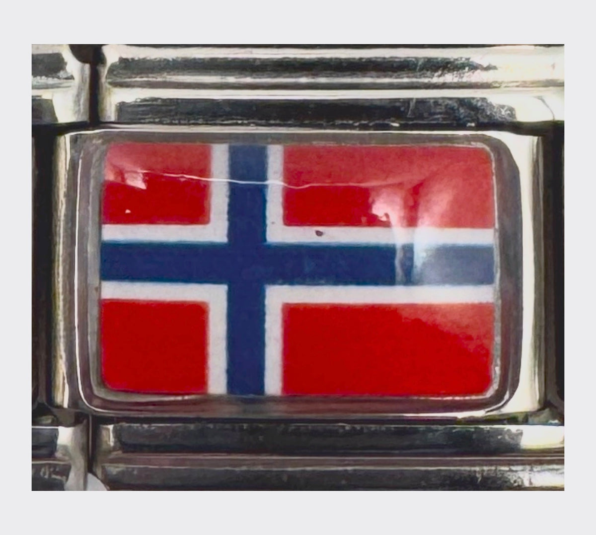 Norway flag Italian charm