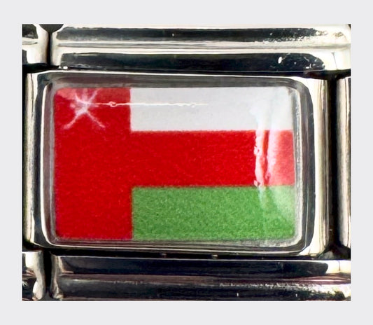 Oman flag Italian charm