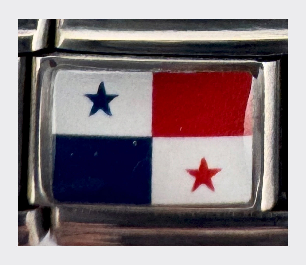 Panama flag Italian charm