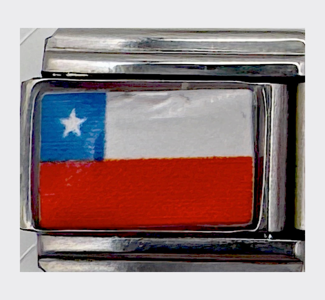 Texas flag Italian charm