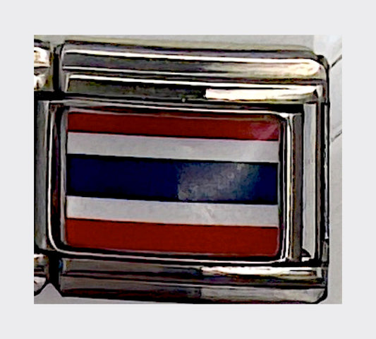 Thailand flag Italian charm