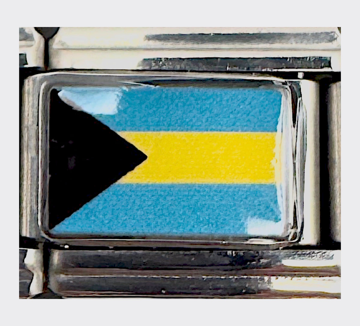 Bahamas flag Italian charm