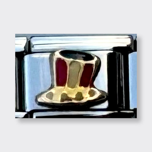 Uncle Sam Italian charm link