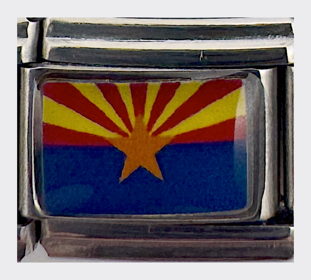 Arizona state flag Italian charm