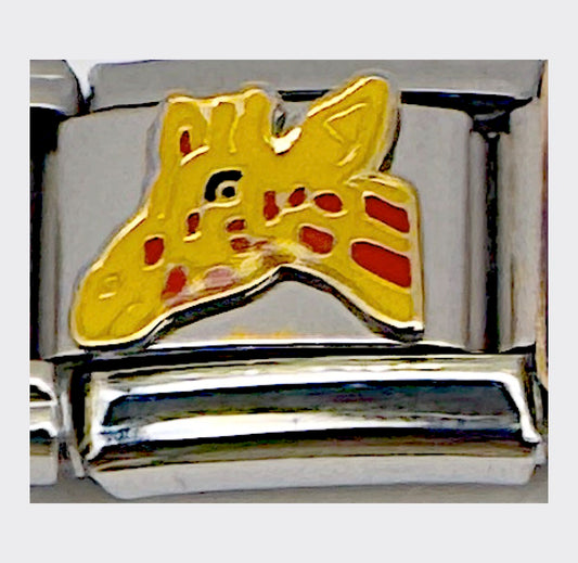 Giraffe Italian charm link