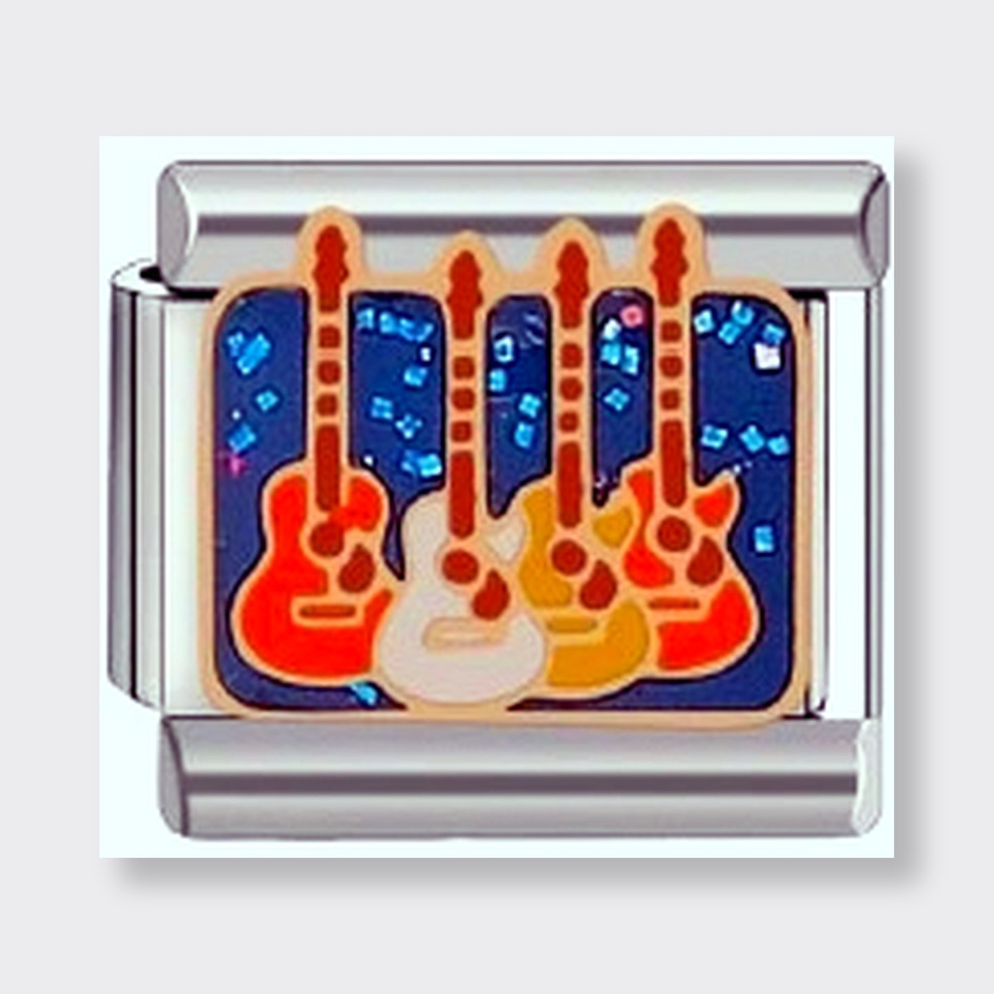 Guitars Italian charm link