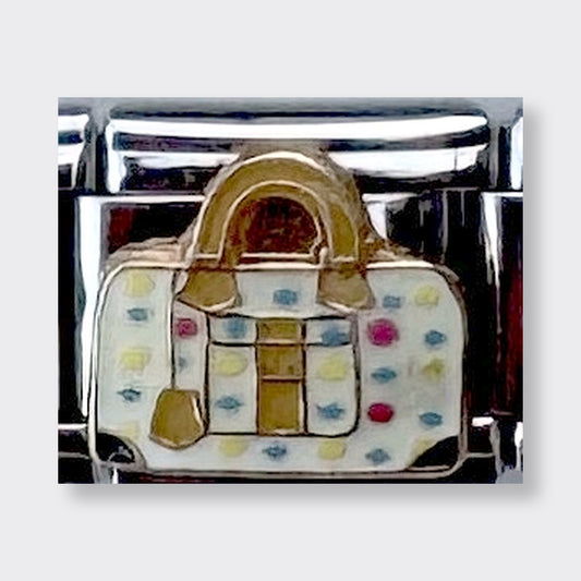 Colorful Handbag Italian charm link