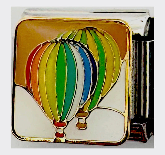 Hot Air Balloon Italian Charm