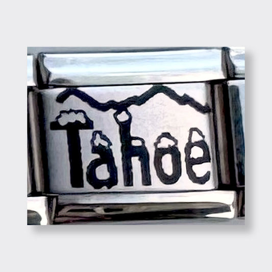 Lake Tahoe Italian charm link
