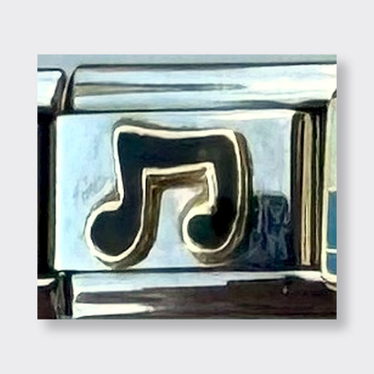 Music Note Italian charm link