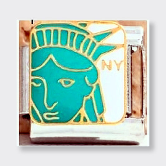 New York Liberty Italian charm link