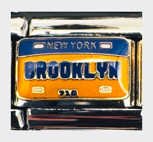 New York Brooklyn Italian Charm
