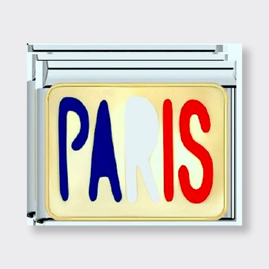 Paris Italian charm link