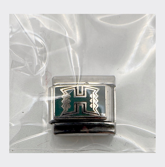 Vintage NCAA Hawaii Warriors Italian charm, sealed in original packaging