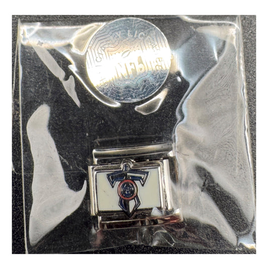Vintage NFL Tennessee Titans Italian charm, sealed in original packaging