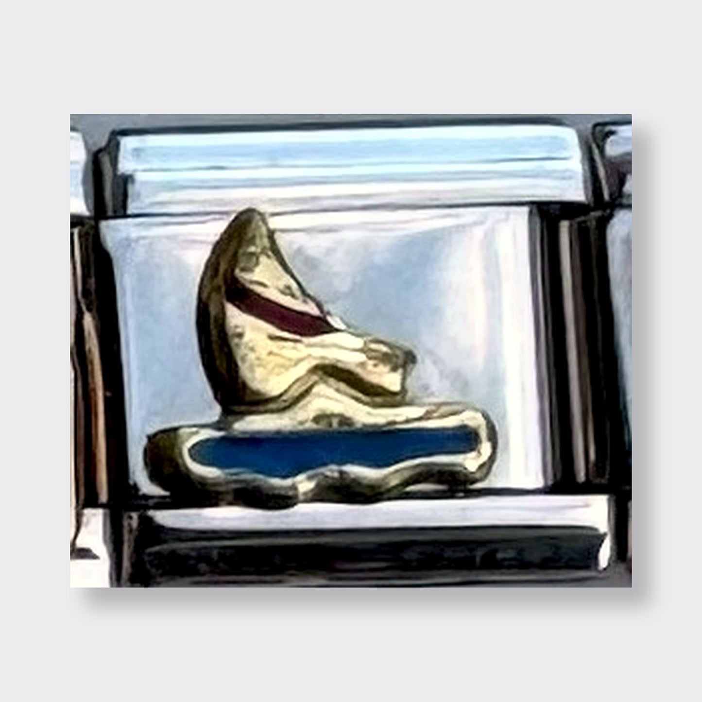 Sailboat Italian charm link