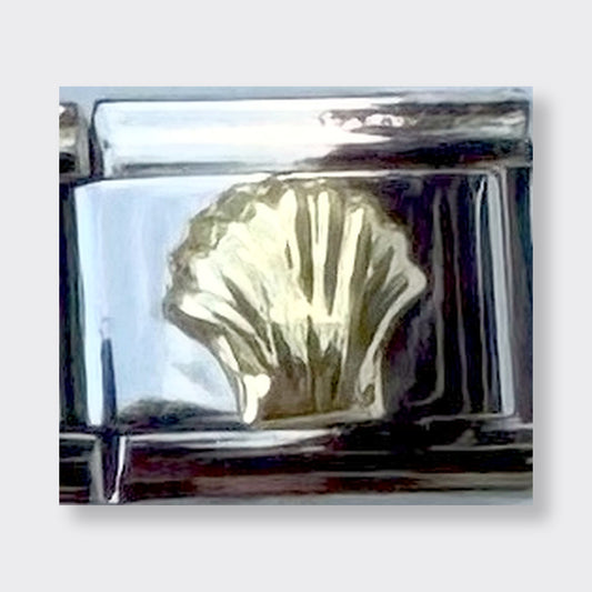 Seashell Italian charm link