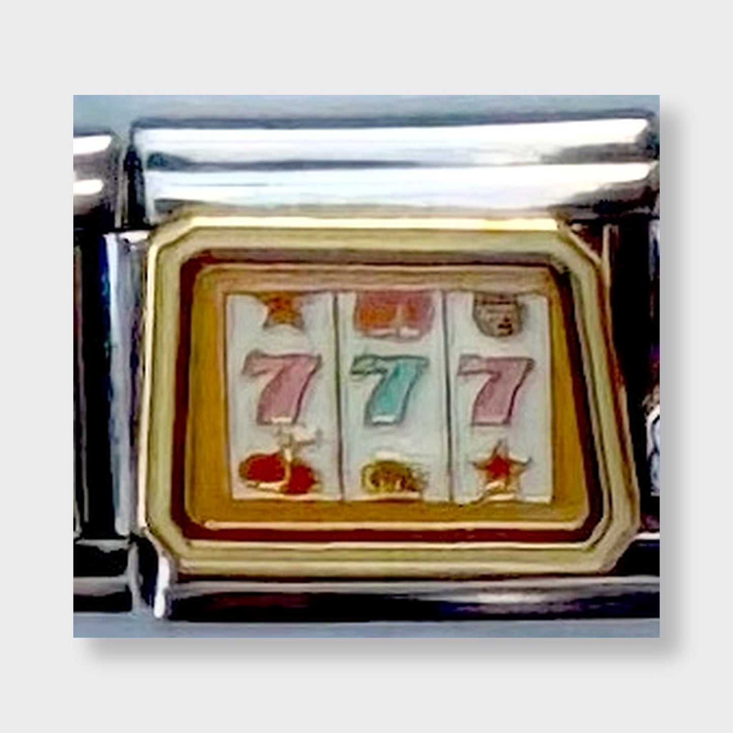 Slot Machine Italian charm link