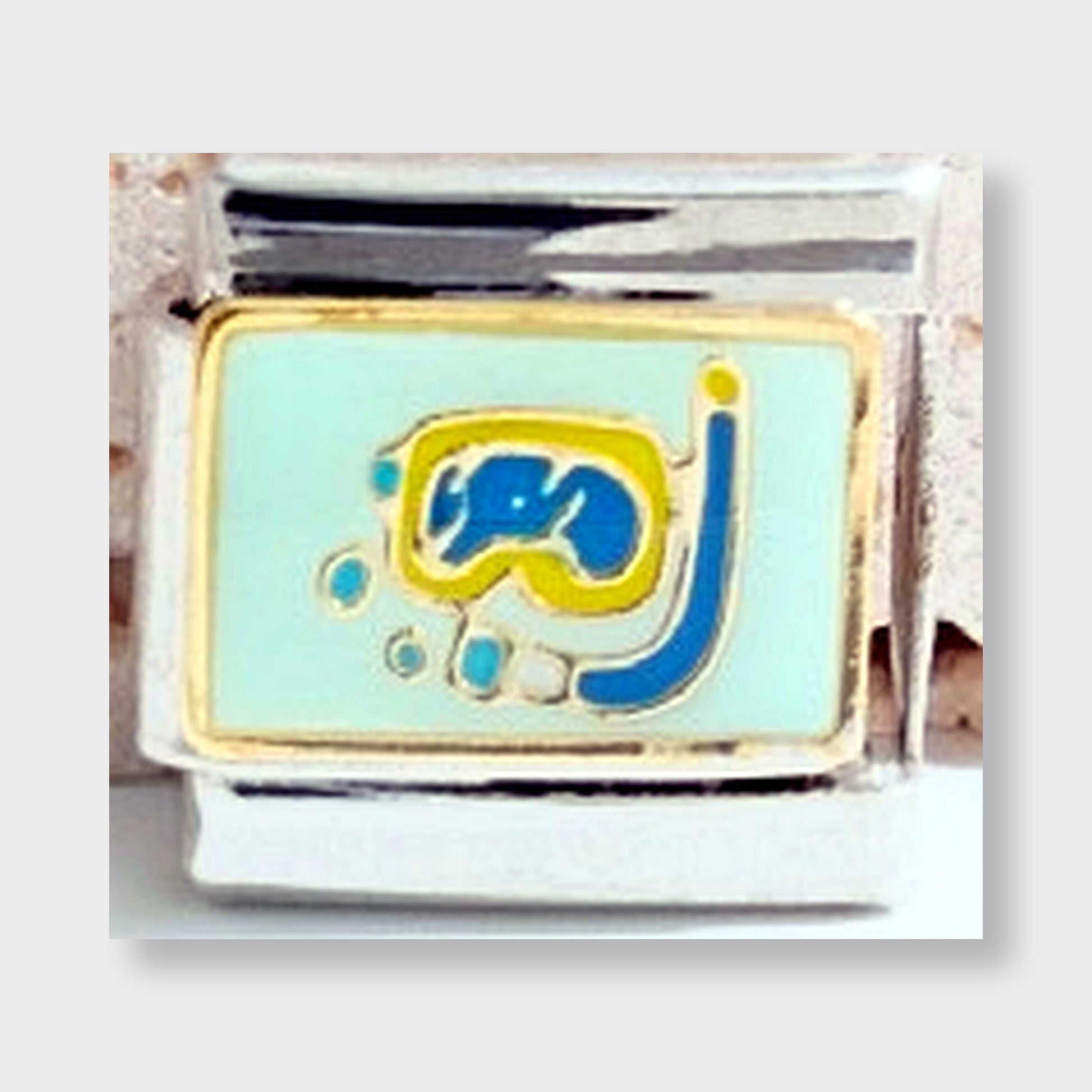 Snorkel Italian charm link