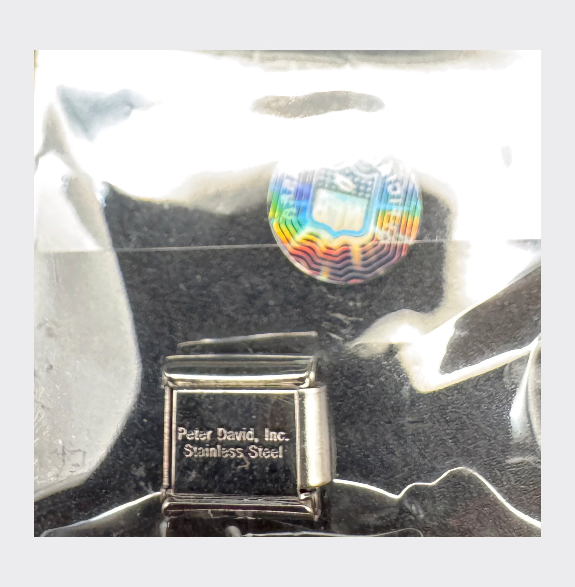 Peter David, Inc. maker's mark backstamp
