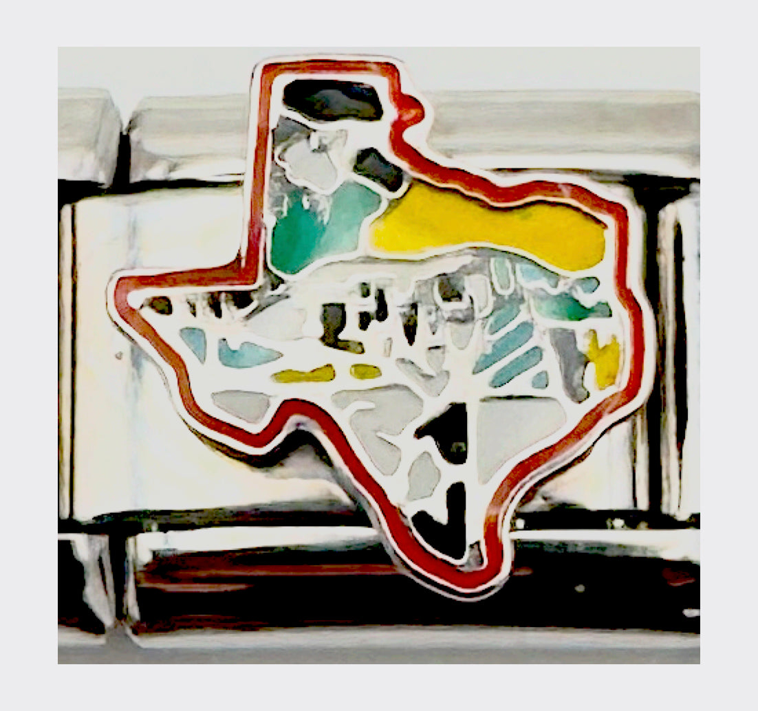 Texas State Italian Charm