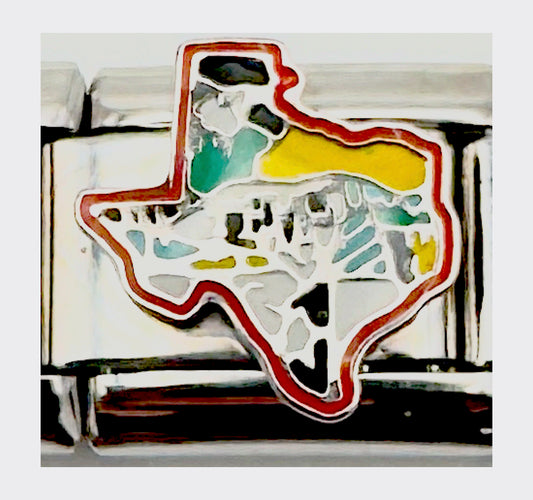Texas State Italian Charm