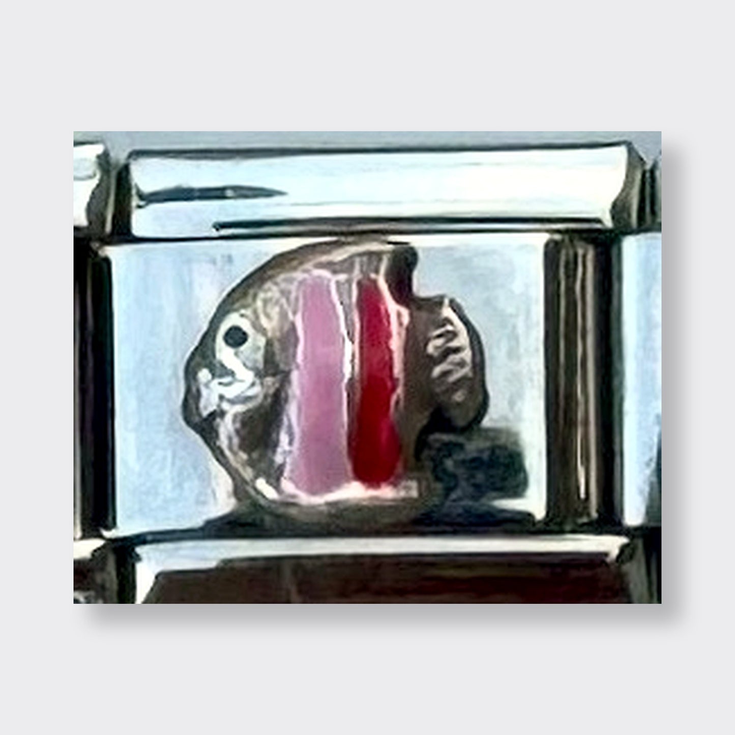 Tropical Fish Italian charm link