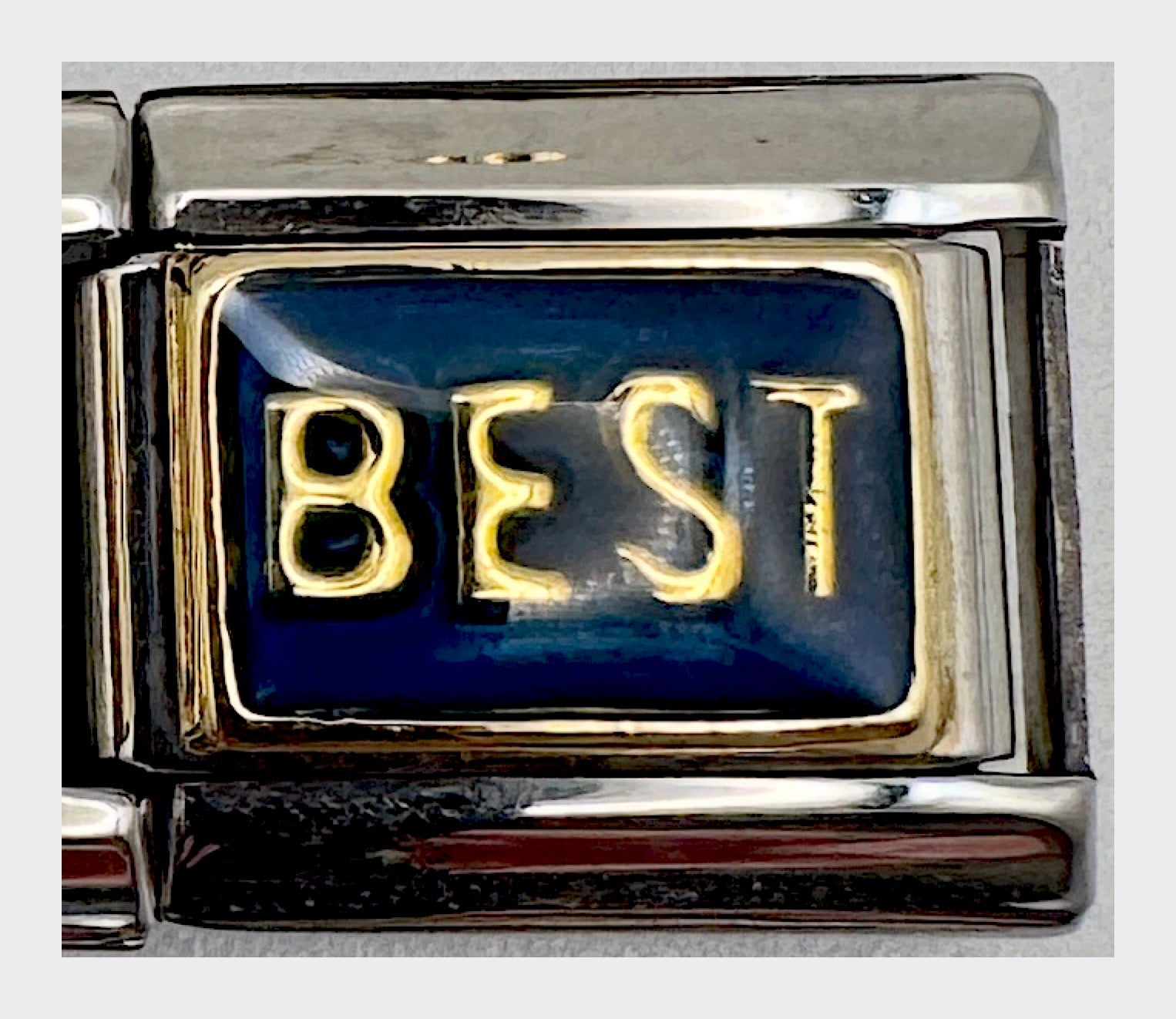 Vintage Unodomani Best (Blue) Italian Charm, sealed in original packaging
