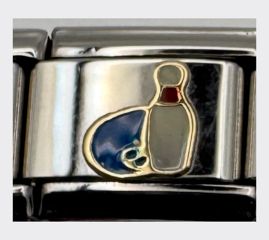 Vintage Morellato Bowling Italian Charm