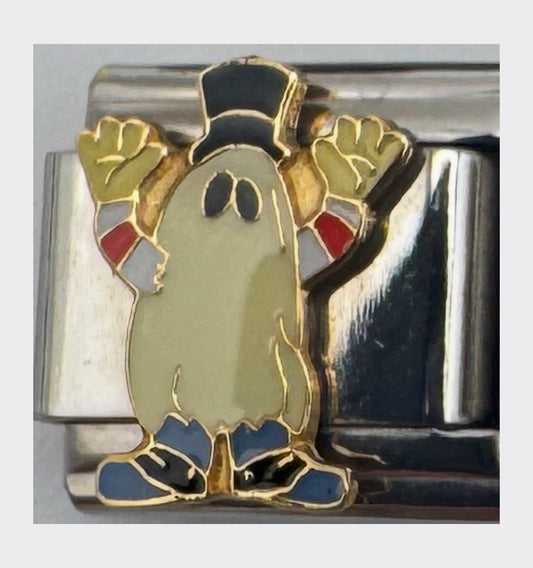 Vintage Casa d'Oro Halloween Ghost Italian Charm