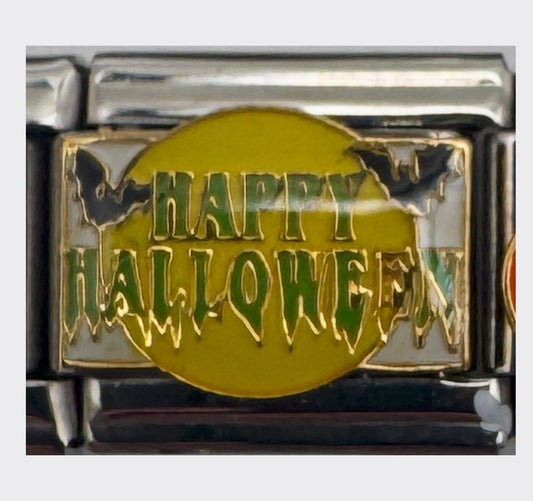 Vintage Casa d'Oro Happy Halloween Italian Charm