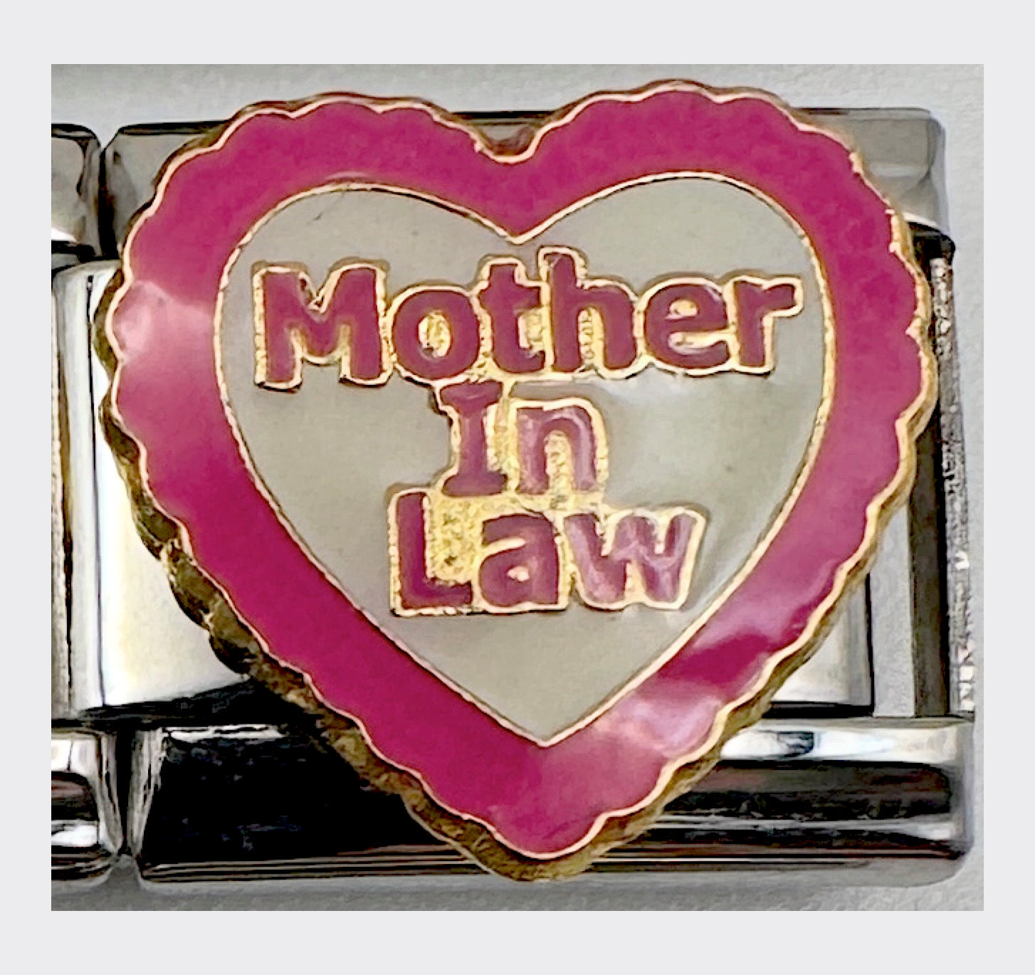 Vintage D'LinQ Mother-in-Law Italian Charm, sealed in original packaging