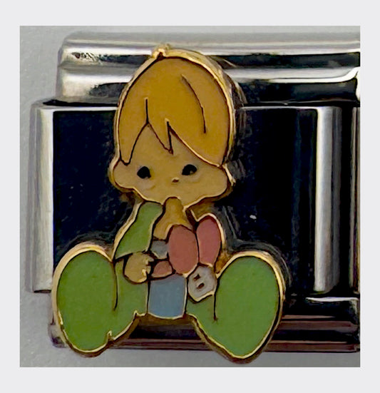 Vintage Casa d'Oro Precious Moments Baby Italian Charm